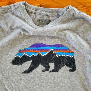 Patagonia long-sleeved tee boys 10 (M)